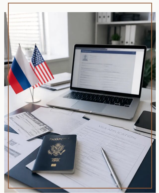 Оформление визы в США для туристов и бизнеса в Луховицах