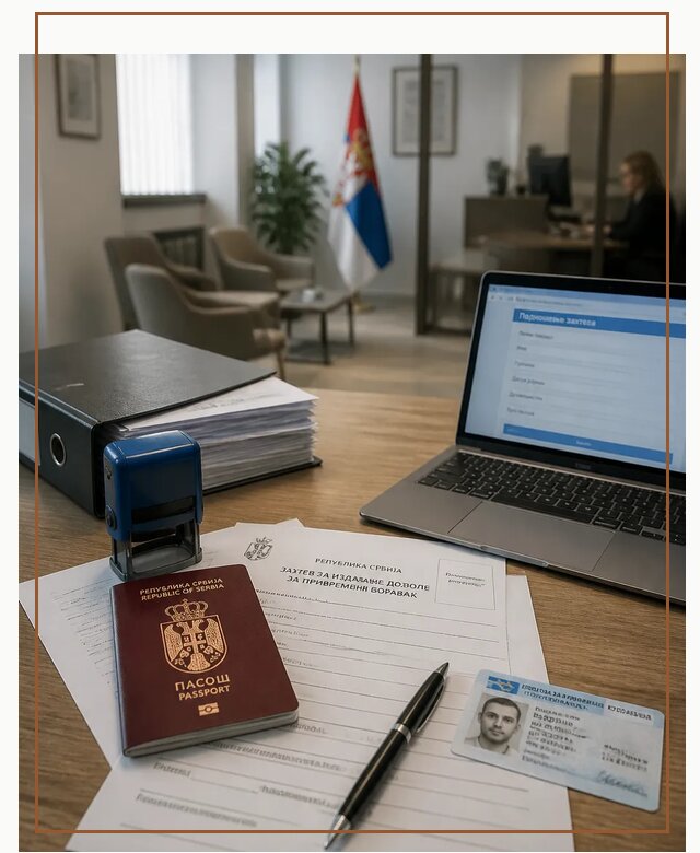 Оформление ПМЖ в Сербии для переезда в Луховицах под ключ