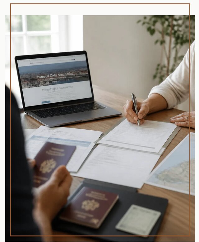 Оформление Digital Nomad и ВНЖ Португалии в Луховицах